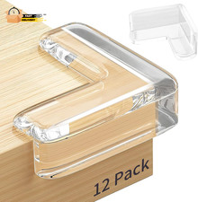 12 Pack Table Protectors, Corner Protector for Baby, Clear Furniture Corner Gua