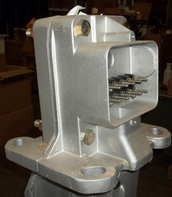 WESTERN CULLEN HAYES SIGNAL JUNCTION BOX 1449A-1 SPLIT BASE CROSSING SEARCHLIGHT