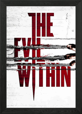 The Evil Within Gerahmtes Wandbild Poster Leinwanddruck Bild