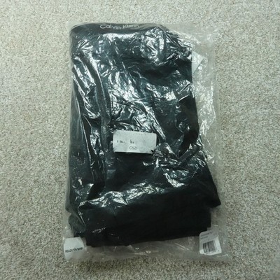 Calvin Klein Underwear Mens Large Black Boxer Briefs 7 Pairs