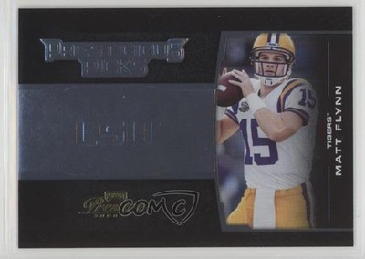 2008 Prestige Prestigious Picks Black 241/500 Matt Flynn #PPI-21 1u9