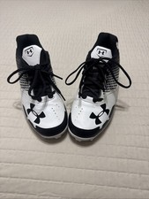 Under Armor Baseball Cleats Size 8 Men Very Good Shape