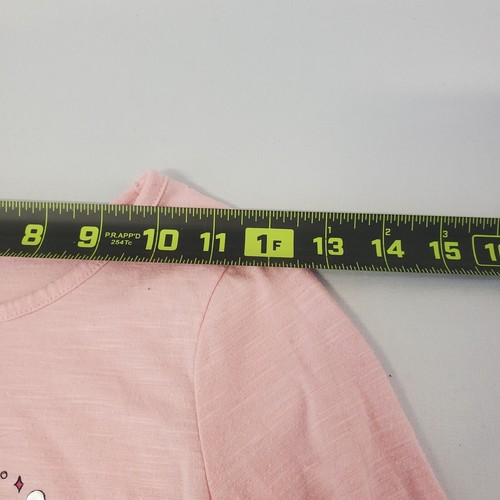 SO Favorite Graphic Tee Girls Size Small 7 Pink TShirt Mermaid Moon Mystic Magic - Picture 4 of 7