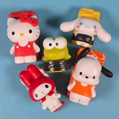 TOMY Twinchees Hello Kitty & Friends Sushi *Wählen Sie Ihre Figuren* 5cm/2inch lose