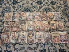 Quirky Alice In Wonderland JJ or Scrapbook Paper Set~ 12 Pc.  5.5" X 8"