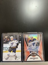 Jimmy Snuggerud Red Rainbow Auto 2025-26 Upper Deck Allure #126 + Young Guns LOT