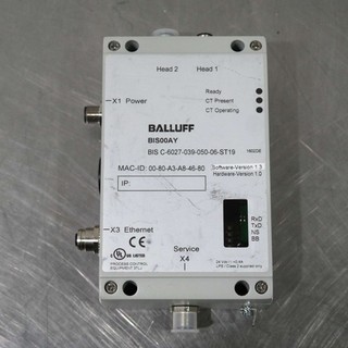Balluff BIS00AY LF RFID Processor Unit BIS C 6027 039 050 06 ST19 Ethernet