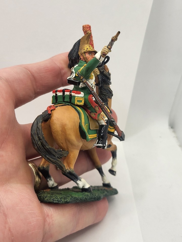 Figurine King & Country Napoleon NE037 Standing Ready - 54mm - Plomb Peint - Retiré