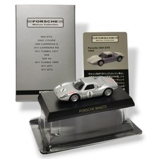 Kyosho 1/64 Porsche 904 GTS Silver No. 1 #1156