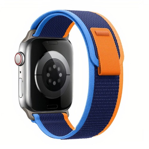 Für Apple Iwatch 10 8 Verstellbar Nylon Gewebt Uhrenarmband 38/40/41/42/44/45/49mm - Bild 17 von 21