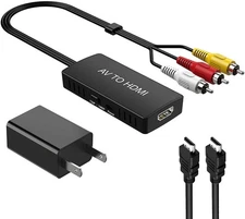 HDMI to RCA Converter, Analog Composite to HDMI Adapter For PS1, PS2, PS3