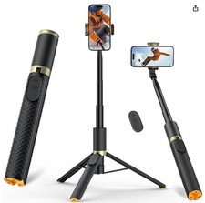 62 inch Selfie Stick Tripod with Remote Portable for iPhone and Android Phones