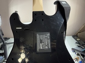 PlayStation 4 PS4 Rock Band 4 Wireless Black Guitar Stratocaster TESTED!