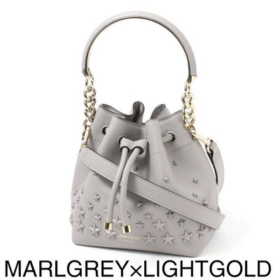 JIMMY CHOO ボンボンスター S グレー JIMMY CHOO ボンボンスター S グレー