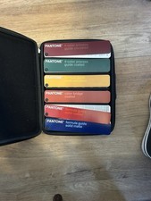 Pantone 2003 Color Guides And Formula Guides Set Of 6 With Zippered Case