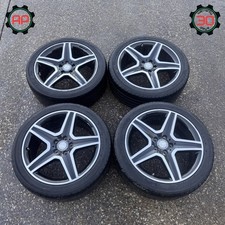 14-20 Mercedes Benz Gla250 Amg 8jx19 R19 Front Rear Wheel Rim Tire Set Of 4 Oem 14-20 Mercedes Benz Gla250 Amg 8jx19 R19 Front Rear Wheel Rim Tire Set Of 4 Oem