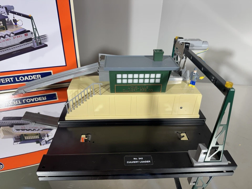 Lionel 6-82029 Command Control TMCC/Legacy #342 Culvert Loader 2016 - Image 2 of 4