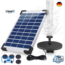 AISITIN Solarbrunnen 5,5W Schwimmende Pumpe 1...
