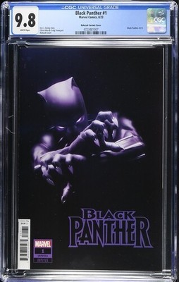 Black Panther # 1 CGC 9.8 Marvel 2023 Rahzzah Variant