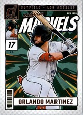 2024 Donruss Diamond Marvels #2 Orlando Martinez - BB