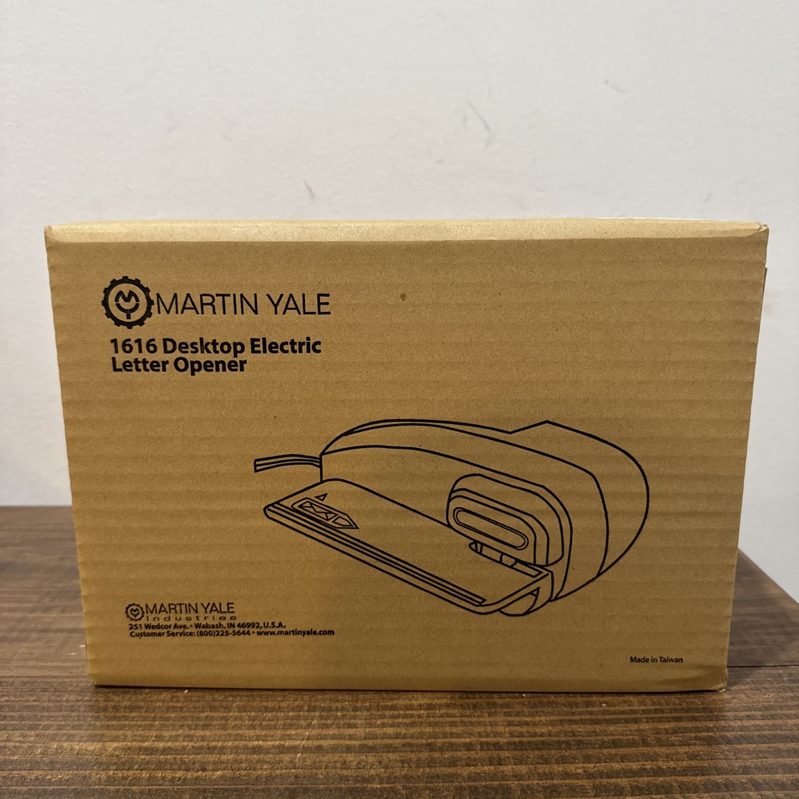 Martin Yale Desktop Electric Letter Opener 1616 Original Retail Packaging