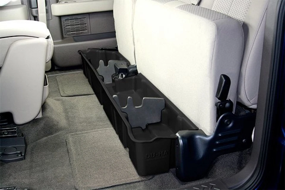 Du-Ha 20071 Under Seat Storage Box Gun Case for 09-14 Ford F-150 Extended Pickup Foto 3 de 4