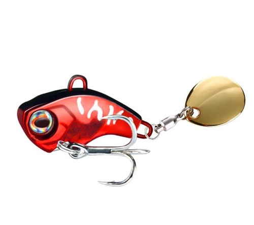 6PCS Fishing Lure Spoon VIB Jig Swimbait Crankbait Hard Pike Trolling Artificial - Picture 4 of 10
