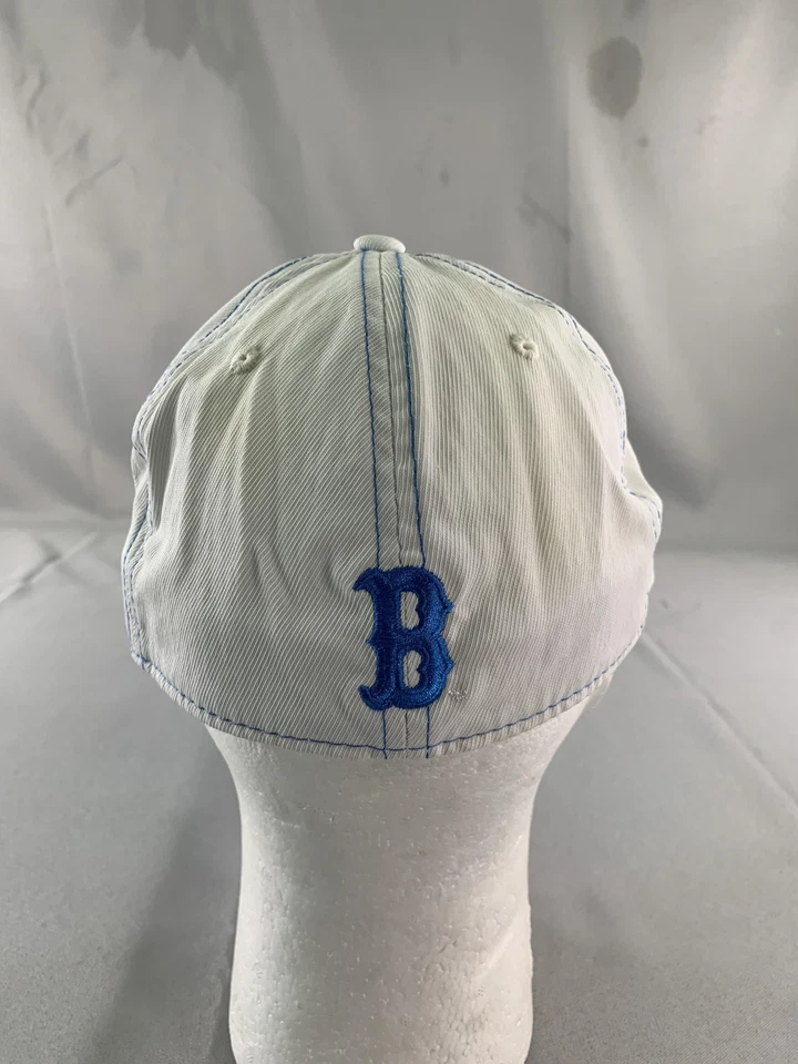 Gorra ajustada UCLA Bruins para hombre XL blanca azul NCAA baloncesto script ajuste único Foto 4 de 4