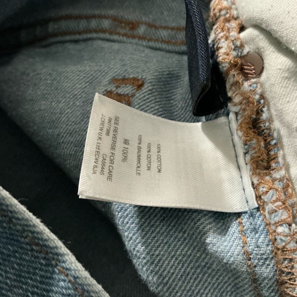 Madewell The Perfect Jean Short: Step-Hem Edition View 4