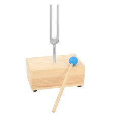 1 Set Educational Tuning Set with Wooden Stand for Kids Physical Experiment