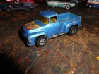Vintage Hot Wheels 1973 Hi-Tail Hauler '56 Ford Pick Up Truck Metallic Blue