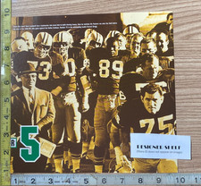 Vince Lombardi Green Bay Football Team 1966 Scene Book Photograph