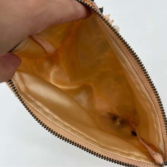 Cartera sin asas Anthropologie Fayruz con cremallera adornada con cuentas Gatsby Roaring Foto 3 de 4