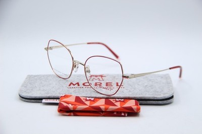 NEW MOREL RED SERENA RD11 RED AUTHENTIC FRAMES EYEGLASSES 49-18