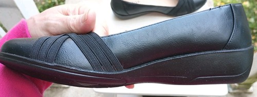 Zapatos sin cordones Life Stride Soft System Incredible 2 negros planos para mujer talla 8M - Imagen 12 de 21