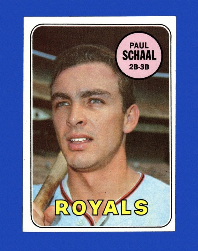 1969 Topps Set-Break #352 Paul Schaal EX-EXMINT *GMCARDS*
