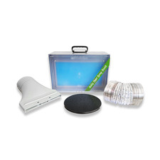 AIRBRUSH Portable Model Spray Booth With Extractor 240v BD512