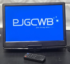 PJGCWB 17.9" Portable DVD Player USB SD Slot Remote Control AV-In 180 screen