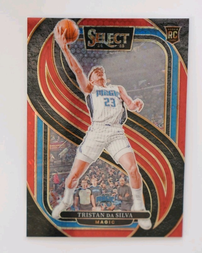 Tristan Da Silva 2024-25 Panini Select Rookie Premier #/49 Red Disco Magic