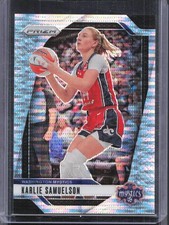2024 Panini Prizm WNBA #82 Karlie Samuelson Pulsar Prizms #/499