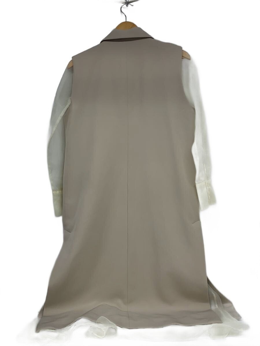 Ameri 2022Ss Long Vest Set Sheer/S/Polyester/Beg/… - image 2
