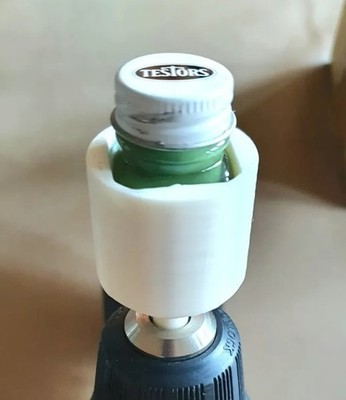 Vortex Mixer Spinner Stirrer Shaker Drill Attachment Testors Paint 1/4oz