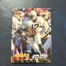 Classic Games 1995 NFL Draft Kerry Collins #102 Award Winner Penn State Football