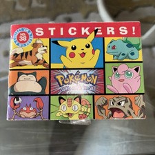 Vintage 1999 - American Greetings Nintendo Pokemon Sticker Book 38