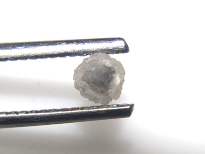 0.34 Cts Natural Earth Crust Embedded Rough Diamond 4.03x4.02x2.05 mm