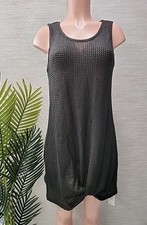 Nwt CUPSHE Long Cover-Up Twisted Knot Black Color Small