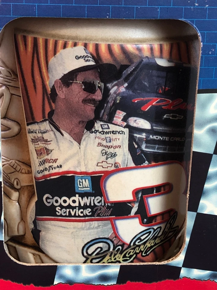 NASCAR Sportsteins Sculptured Relief Hoffbrau DALE EARNHARDT Mug/Stein Unopened - Image 3 of 4