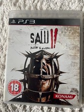 Saw II 2: Flesh and Blood (PS3) - CIB - Complete with Manual - RARE Horror