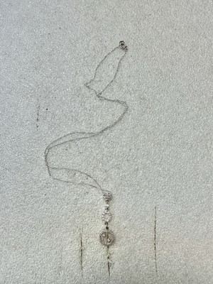 JCM Jacmel Mauritius .925 Rhodium Edelstein Anhänger Halskette 18 Zoll