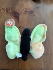 Ty Beanie Baby Flutter RARE 3rd Gen Hang Tag Ist Gen Tush Tag MINT CONDITION